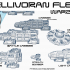 A Billion Suns - The Mellivoarn Fleet of Spaceships image