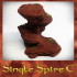 Single Spire C: Spires and Plateaus Terrain Set image