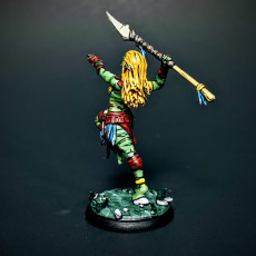 Picture of print of Trolls female set 3 miniatures 32mm pre-supported