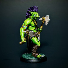 Picture of print of Trolls male set 3 miniatures 32mm pre-supported