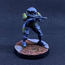 Picture of print of PCPD ENFORCER DROID UNIT - C This print has been uploaded by PAPSIKELS MINIATURES
