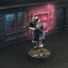 Picture of print of PCPD ENFORCER DROID UNIT - C This print has been uploaded by PAPSIKELS MINIATURES