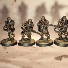 Picture of print of Death Squad Grenadiers of the Imperial Force