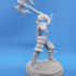 Frost giant skeleton (supported) print image