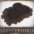 Triple Crater A: Blast Craters Terrain Set image