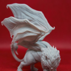 Picture of print of Manticore B - Tabletop Miniature (Pre-Supported)