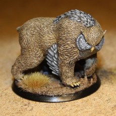 Picture of print of Owlbear - Tabletop Miniature (Pre-Supported)
