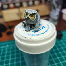 Picture of print of Owlbear Cub - Tabletop Miniature (Pre-Supported)