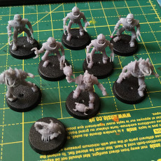 Picture of print of The Dynastic Destroyers - A Robot Undead Fantasy Football Team