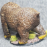 Owlbear + Cub - Tabletop Miniature (Pre-Supported) print image