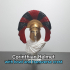 Corinthian helmet with bowl and transverse crest image
