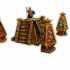 Giant Aztec/Chaos pyramid(s) with accessories for D&D/Warhammer image