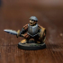Halfling with Sword and Shield (pre supported) print image