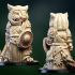 Tabletop miniatures. Cat warriors set image