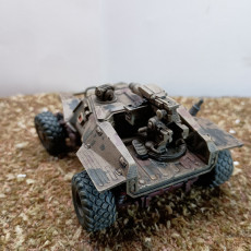 Picture of print of ROACH - Modular Truck Model Kit in 28mm Scale