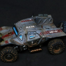 Picture of print of ROACH - Modular Truck Model Kit in 28mm Scale