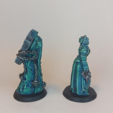 Picture of print of Tabletop miniature. Ghost banshee