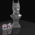 Micheal Keaton - Batman Head Bust and base image
