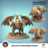 Three head Chimera 32mm and 75mm scale pre-supported image