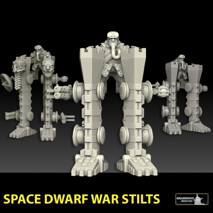 $5.00Space Dwarf War Stilts