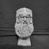 Jon Rhys Davies - Gimli - A lord of the rings inspired Head Bust and Base image