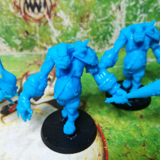 Picture of print of BURK - OGRE/TROLL for FANTASY FOOTBALL and Fantasy Battles