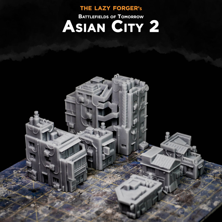 Battlefields of Tomorrow - Asian City 2's Cover