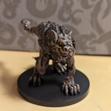 Picture of print of Abyssal Werewolf