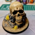 Rock Skull Pillar (60mm round base) print image