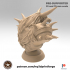 MINOTAUR BUST 75MM PRE-SUPPORTED - FDM RESIN image