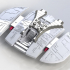 2x Scale Cylon Raider to fit the 3.75" Action figures from the original series image