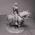 Geralt the Witcher on Horseback image