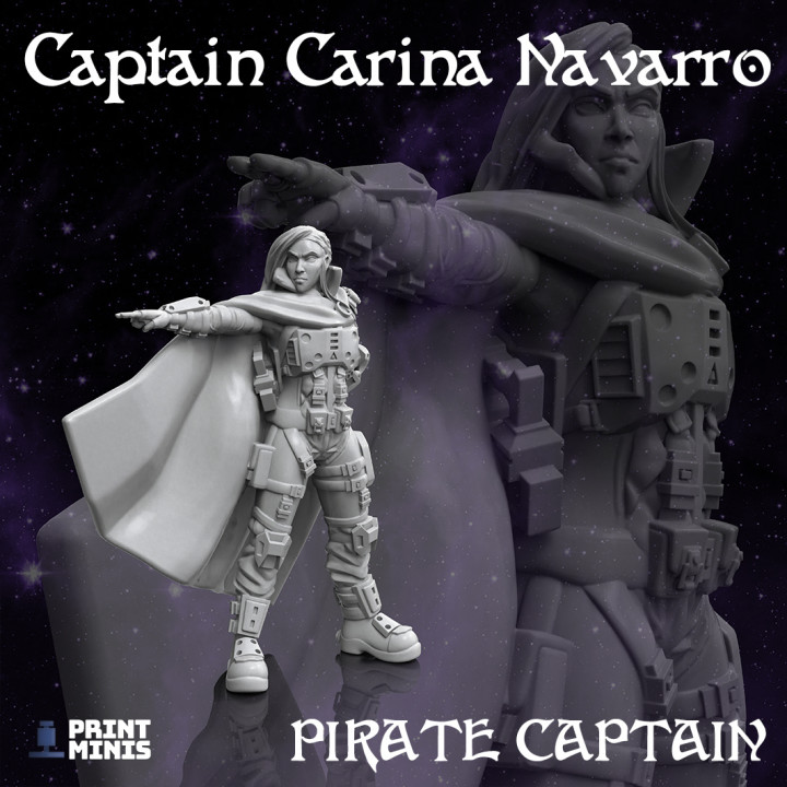 $4.00Captain Carina Navarro - Space Pirates Collection