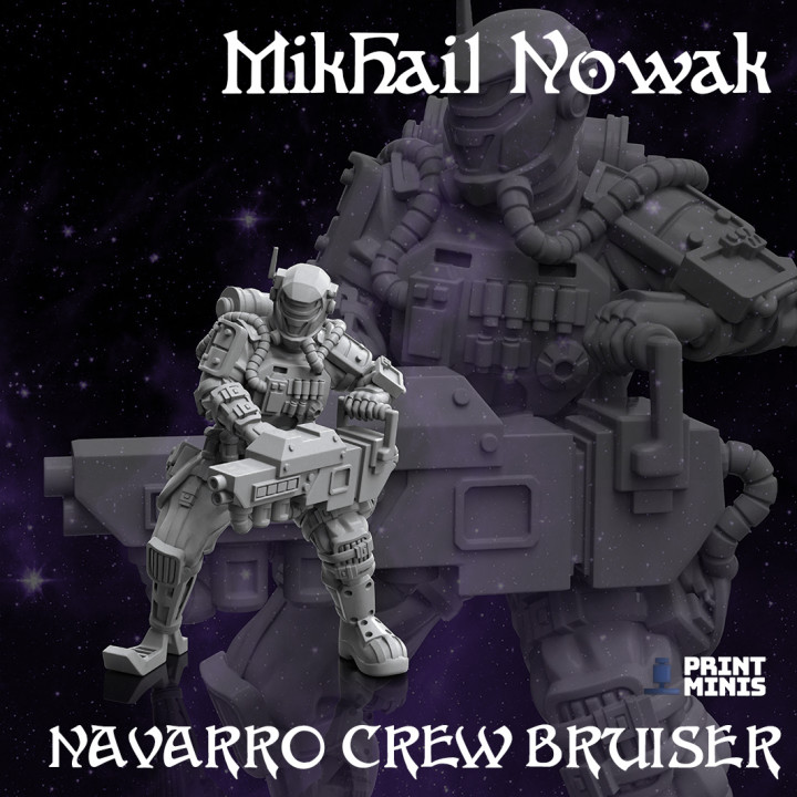 $4.00Mikhail Nowark - Bruiser - Space Pirates Collection
