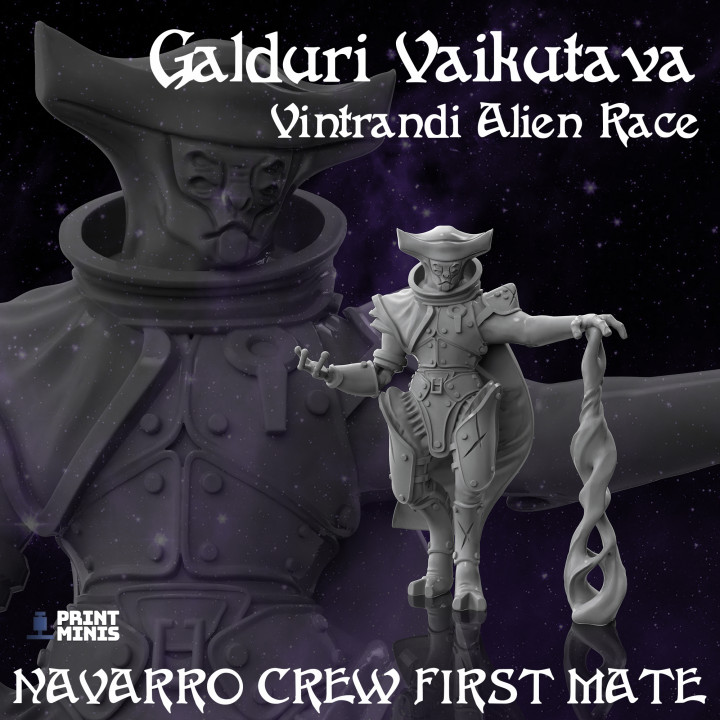 $4.00Galduri Vaikutava - Alien First Mate - Space Pirates Collection