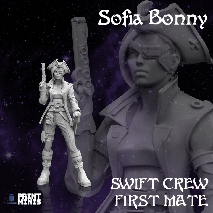 $4.00Sofia Bonny - First Mate - Space Pirates Collection