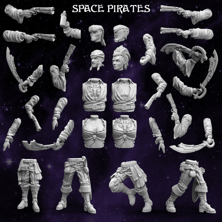 $16.00Modular Swift Pirate Crew - Space Pirates Collection