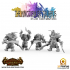 Talarian Army - Order of the behemoth Ogre Knights - 32mm scale presupported miniatures image