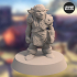 Nikta Archer - Pose 1 – 3D printable miniature – STL file image