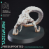 Tazelwurm - Cryptid - PRESUPPORTED - 32mm scale image