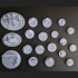 Junk Mining Planet Bases - 20 miniatures - Space Pirates Collection image