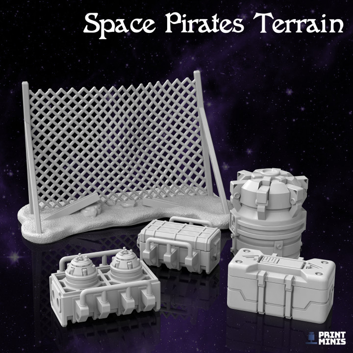 $3.00Industrial Terrain - Space Pirates Collection