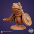 Frogfolk Fighter (pre-supported included) image