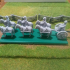 10 & 15mm American Civil War Artillery Train (with Limber, Caisson, Wagon and Riders) image