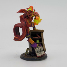 Picture of print of Blaster Caster, the Goblin Mage