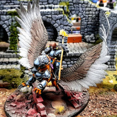 Picture of print of Griffon Knights from Ysval (Dragonbond: Battles of Valerna)