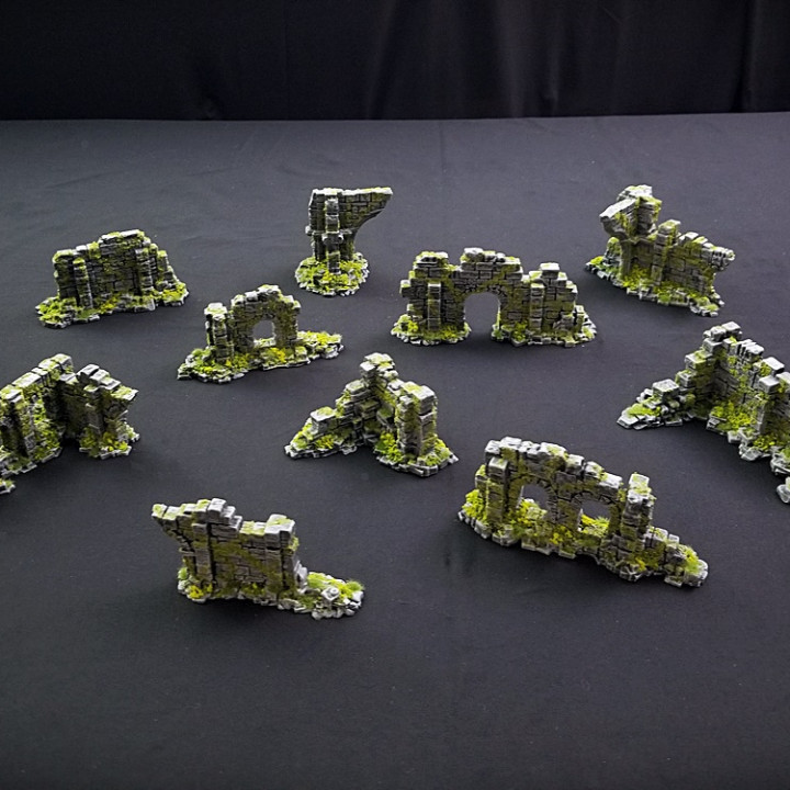 Ancient Ruins Starter Set (10 models)'s Cover