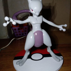 Picture of print of mewtwo figure 3d This print has been uploaded by Ramiro Carrillo