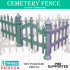 Cemetery fence image