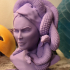 Beautiful Medusa, Bust print image